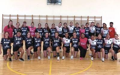 Kopako partidak izanen dituzte igandean Errekako eskubaloi talde nagusiek