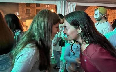 [ARGAZKI GALERIA]: Patata-dantzaren erritmora jolastu dira Abadiñoko Pijama Egunean