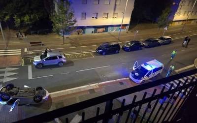Zauriturik ez Amurrion gertatutako auto istripuan