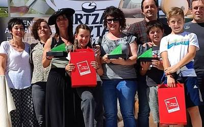 Eskualdeko bi gaztandegi, Artzain Gazta Lehiaketan sarituak