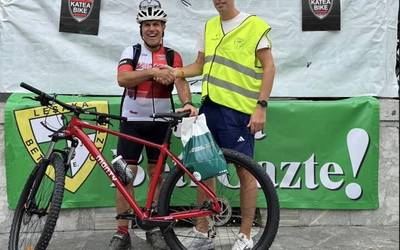 119 txirrindularik parte hartu dute Lesakako mendi bizikleta ibilaldian