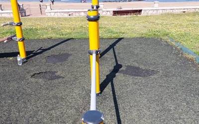 Barikura arte itxita egongo da Ereagako kalistenia parkea