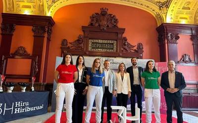 Hiru Hiriburuak txapelketako elite mailan ariko dira Goiuri Zabaleta eta Naia Bertiz