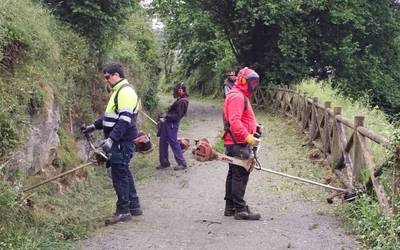 "Lana eginda hobetze sentsazioa izaten dute"