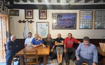 Olaztin, pilota goxua bueltan