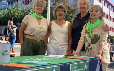 Alzheimerraren aurrean, oriotarren elkartasuna sentitu dute beste behin boluntarioek