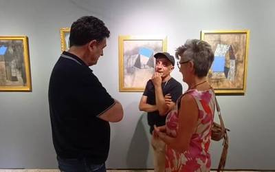 Jabier Herreroren margolanak Kulturlaben lokalean ikusgai