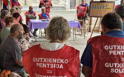 Donostian eta Gasteizen izango dira bailarako pentsiodunak ere