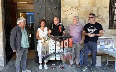 Simon Arrieta pintura lehiaketako lanekin erakusketa irekiko dute Aroztegin