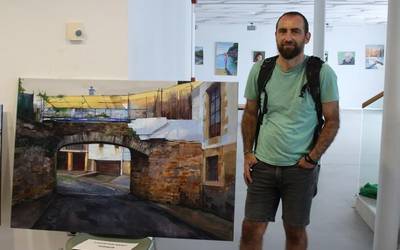 Iker Mugarzarena izan da aurtengo margo lehiaketako lan onena