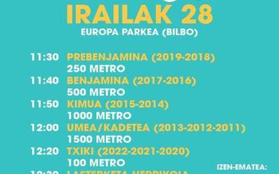 Ibilkrosa lasterketa herrikoia prestatu du Kirikiño Ikastolak