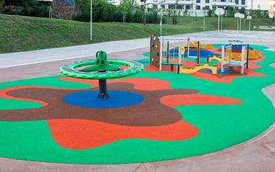 Jolasgune berria inauguratu dute Etxebarrin