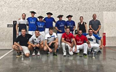 Nafarroako master pala txapelketako finaletan eskualdeko pilotariak nagusi