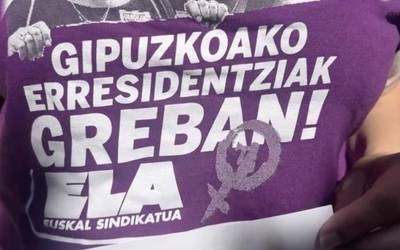 Hiru greba egun gehiago deitu ditu ELAk Gipuzkoako erresidentzietan