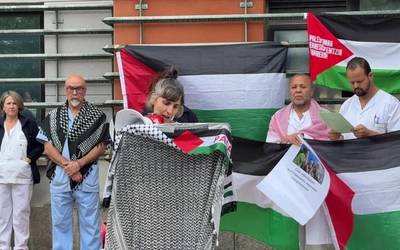 Israelgo indar armatuek Palestinan hildako osasun langileen izen-abizenak irakurri dituzte