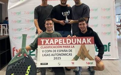 V. Espainiako Kopa jokatzeko sailkatu dira hainbat azkoitiar Sugar padel taldearekin
