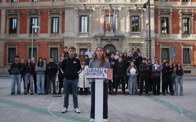 Ikasle Abertzaleak taldeak grebara deitu du urriaren 2an, Israeli boikota adierazteko