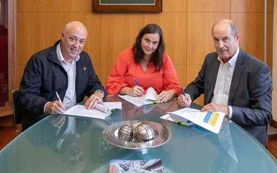 Erandiok eta Leioak Axpe-Udondo eremua eraldatuko duen hirigintza-proiekturako hitzarmena sinatu dute