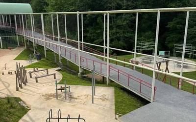 Lorezaintza lanak Zubitegi Kirol Parkean