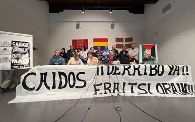 Erorien monumentuaren eraisketa eskatuko dute berriz ere elkarte memorialistek