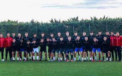 Unai Zubiria, Nafarroako afizionatuen selekzioarekin