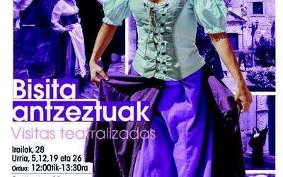 Aiarako Kuadrillak bisita antzeztuak antolatu ditu berriro Artziniegan, udalerria ezagutzeko modu dibertigarri bat eskainiz