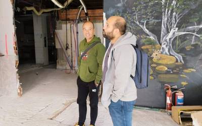 Osintxuko Txuringo taberna auzotarren elkargune egiteko lanak hasi dituzte