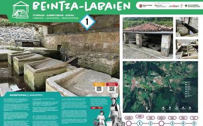 Beintza-Labaienen lau garbitoki eta iturriak ezagutzera emateko, bi ibilbide prestatu dituzte