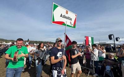 Azkoitiko EAJko ordezkaritza, Alderdi Egunean