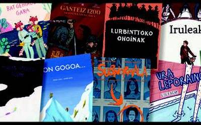 Euskal Komikiaren Egunerako gomendioak, hainbat egileren eskutik