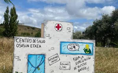 Manifestaziora dei egin dute Erripagañako bizilagunek auzoak bizi duen "utzikeria" salatzeko