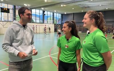 Karmele Egaña: "Garrantzitsuena da harrobiari transmititzea lantalde polit bat dagoela"