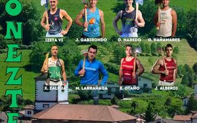 Euskal Herriko 1. mailako aizkolarien kanporaketa Donezteben