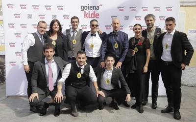 Maritxu Kajoiko photocall-eko argazkiak