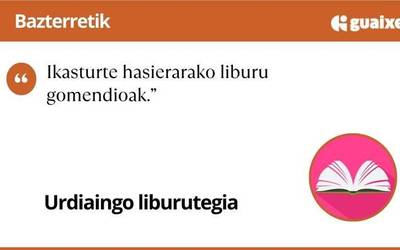 Ikasturte hasierarako liburu gomendioak