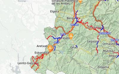 Bidegorriko hainbat tramu egokitzen hasi dira eta tarteka moztu egingo dute bizikleten joan-etorria