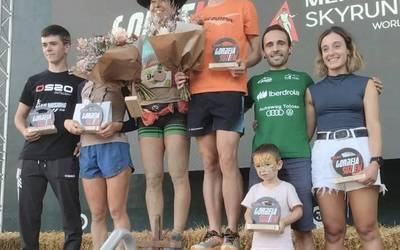 Hodei Lujanbio goizuetarra hirugarren izan da Gorbeia Suzien lasterketan