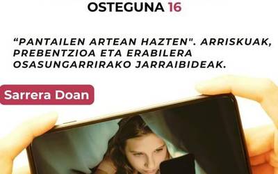 Amurrioko Udalak, Arabako Foru Aldundiarekin elkarlanean, jardunaldi bat antolatu du teknologia digitalaren erabilera arduratsuari buruz