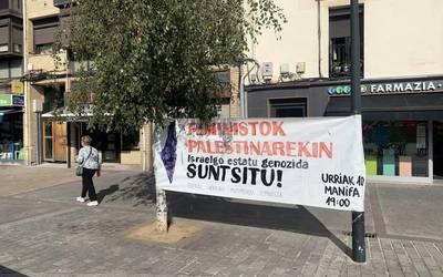 Palestinaren askatasuna aldarrikatzeko mobilizazioa egingo dute bihar Zumaiako feministek