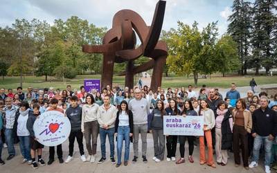 2026ko Araba Euskaraz jaia aurkeztu du Aresketa Ikastolako hezkuntza komunitateak