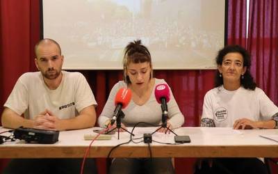 Greba orokorra deitzeko "beharra" aldarrikatu du Palestinarekin Elkartasunak