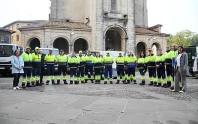 Durangoko Udalak jaietako garbiketa zerbitzua indartu du