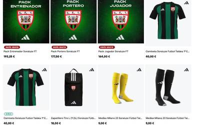 Sorako ekipazioa eta materiala erosteko aukera denen eskura