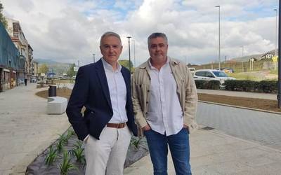 Iurretako Bidebarrieta kalea berrurbanizatu dute