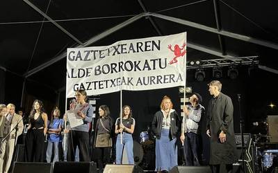 [ARGAZKI GALERIA] Pantxikeren etorreragaz eta Gaztetxekoen pregoiagaz abian dira txosnaguneko jaiak