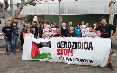 'Langileok Palestinarekin', lanuztea urriaren 15ean