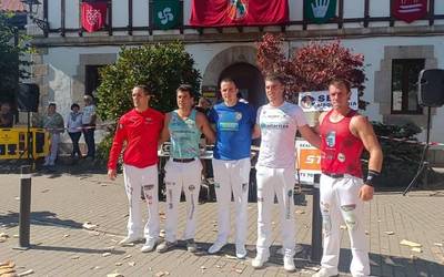 Hamabi segundogatik Nafarroako aizkolarien finaletik kanpo gelditu da Jon Rekondo leitzarra