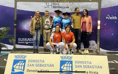 Hiru Hiriburuak txapelketan txapeldunorde izan da Goiuri Zabaleta leitzarra