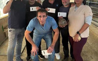 Sebas Arantzabal nagusi hasi berri den Euskal Herriko bola-joko txapelketan