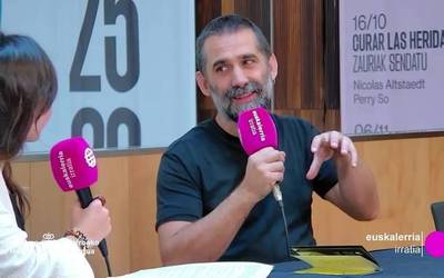 Martintxo Etxauri: "Ikusmirarekin amaitzen dute ikasleek bideo mapping tailerra"